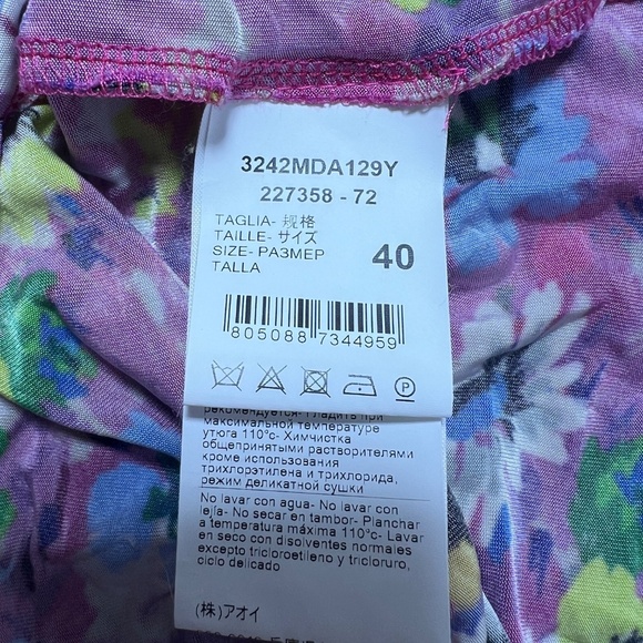 MSGM Mixed Print Dress - Picture 9 of 10